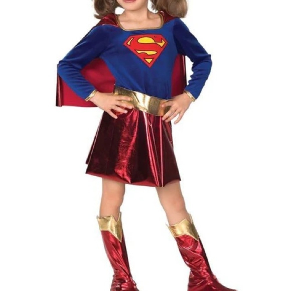 Rubies Costume Supergirl DC Comics Costume Size Large Dress Up